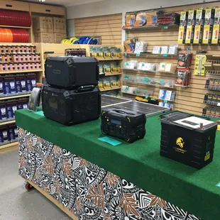 Solar units and emergency kit supplies