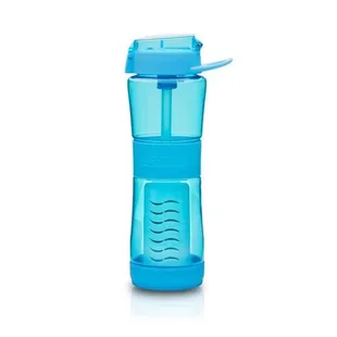 Segan water filter bottle, different colors, treats 550 gal of cleaner water, great for kits, travel, or every day use.