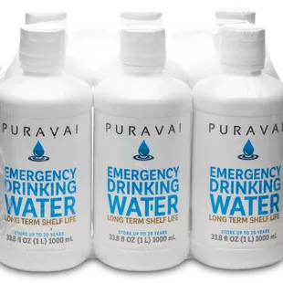 20+ year shelf life, zero bacteria, heat and salt air won&apos;t affect it, liter bottle, triple seal (puravai.com)
