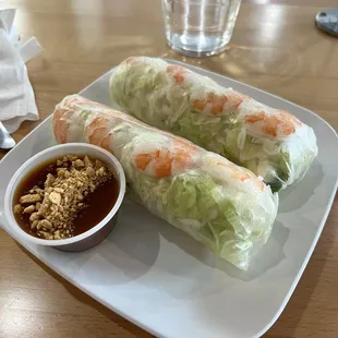Fresh spring rolls