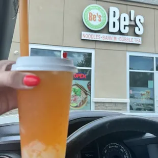This is their passion fruit with lychee