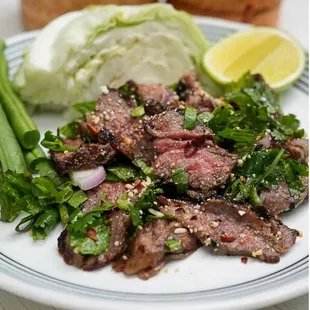 Be Thai beef salad