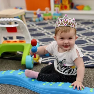 Toddler zone at the Playseum