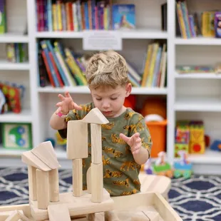 Building is so fun at the Playseum in MN