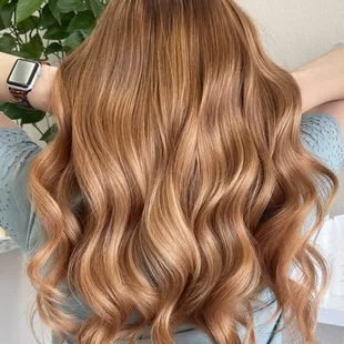 Golden Copper hair