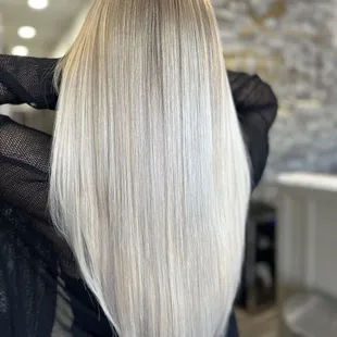 Platinum ombré