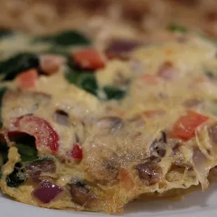 Garden Omelette w/ harsh brown