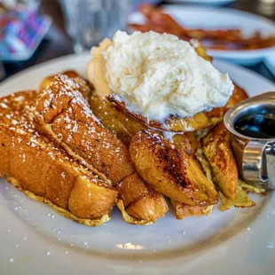waffles, food