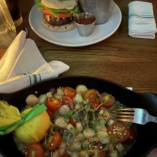 English Muffin Burger