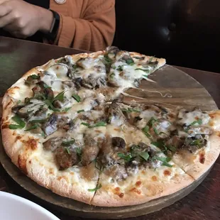 Mushroom Pizza