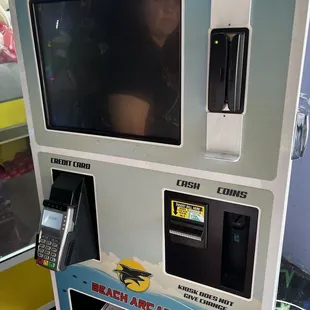 Can't even buy credits with yet another broken machine