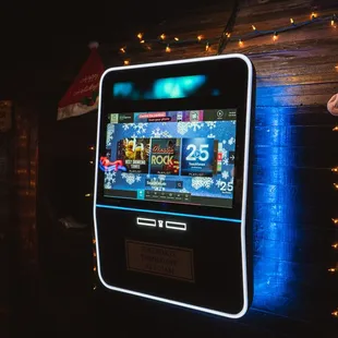 Touch Tunes for you to play your favorite songs