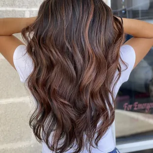 Copper Balayage