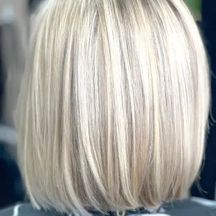 Blunt Bob with Babylights
