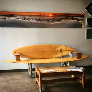 Surf style seating