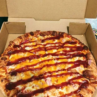 BBQ Chicken Pizza no bacon