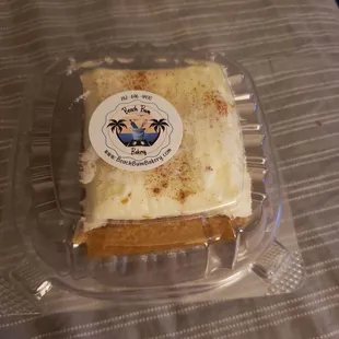 Pumpkin bar