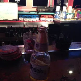 The bar &amp; my modelo