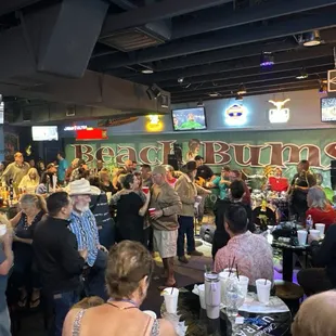 Live music on Saturdays...