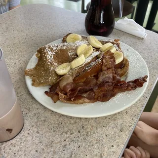 Nutella Stuffed Fresh Toast
