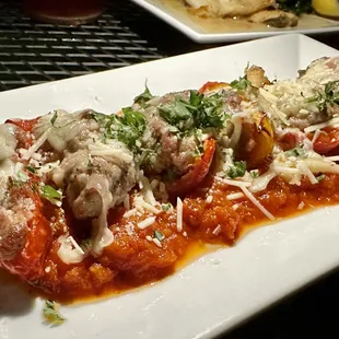 Sausage Stuffed Peppers Appetizer