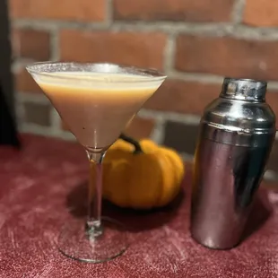 Pumpkin martini