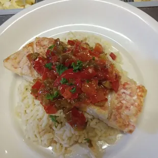 Red Snapper Vera Cruz