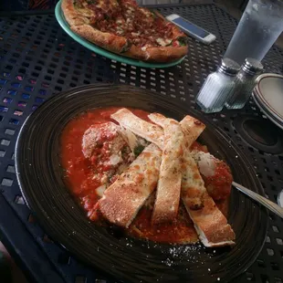 pizza, food