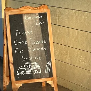 Apparently I have to go inside to come back out