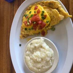 Shrimp and Crab Omelette