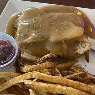 Open Face Turkey Sandwich