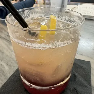 Molten Cherry Whiskey Sour aka the star of the show