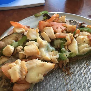 Vegetarian gluten free with chicken breast