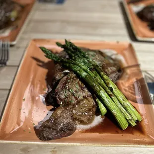 Medium rare 16 ounce ribeye!