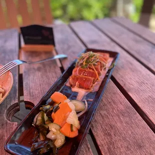 Rustic Ahi tataki, was unbelievably fresh!  For sure gotta order this