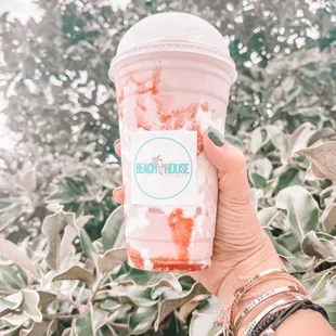 Strawberry Cheesecake Protein Shake