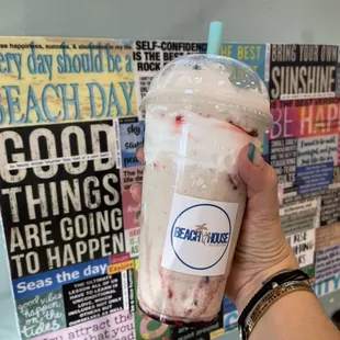 Birthday Cake protein shake