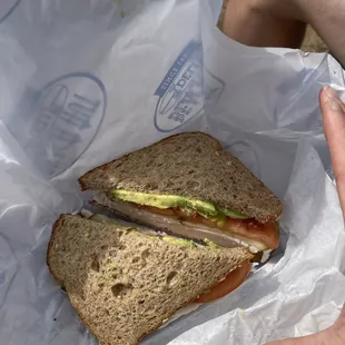 turkey sandwhich BYO