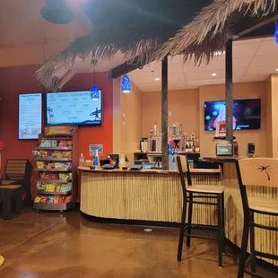 Front counter. Good beers on tap