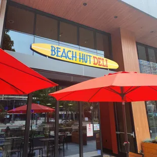 Beach Hut Deli entrance near Ocean and Pine.
