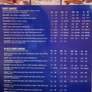 Menu as of 8/4/24