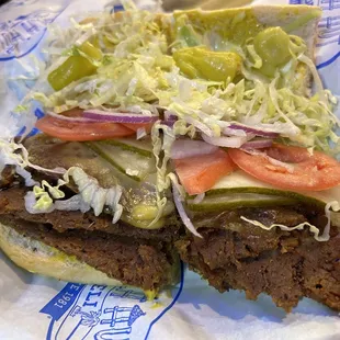 Vegan Pastrami &amp; Cheese