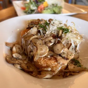 Mushroom & Onion Hashcakes