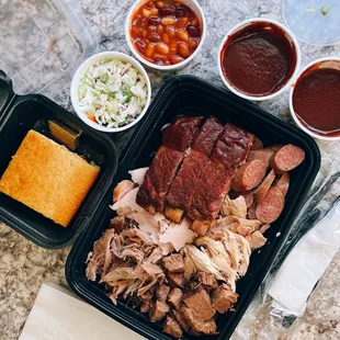 BBQ meat sampler / $30.95 (delivery pricing)