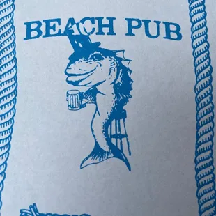 a picture of a fish on a rope