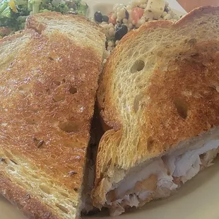 Mahi Rueben Sandwich