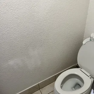 Small toilet don't fall