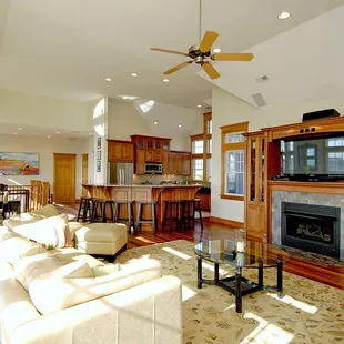 Spacious interiors built by Beach Realty &amp; Construction