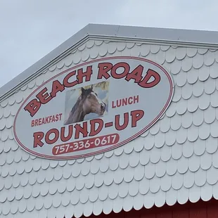 a sign on a building