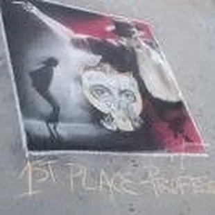 Chalk the walk, photo credit: www.beachstreetusa.com